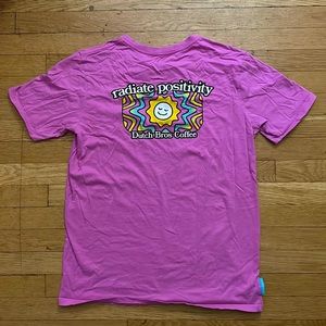 Pink ‘Radiate Positivity’ Dutch Bros Tee
